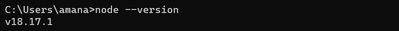 NodeJS 설치