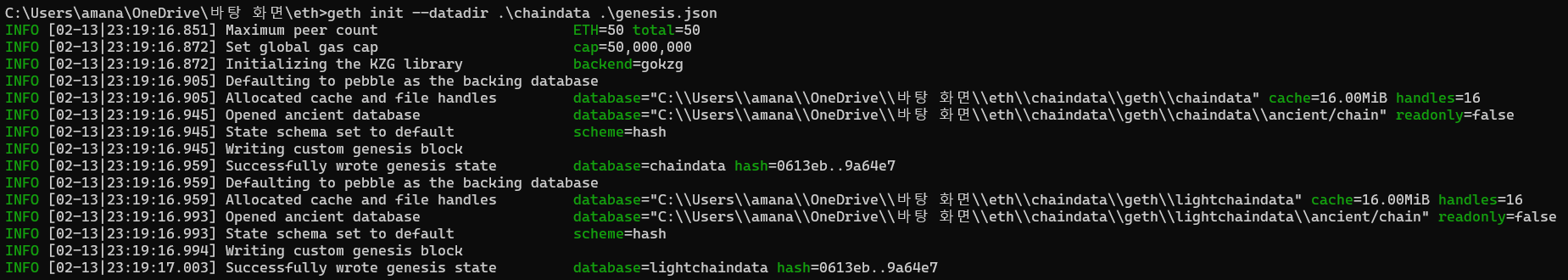 init_private_ethereum